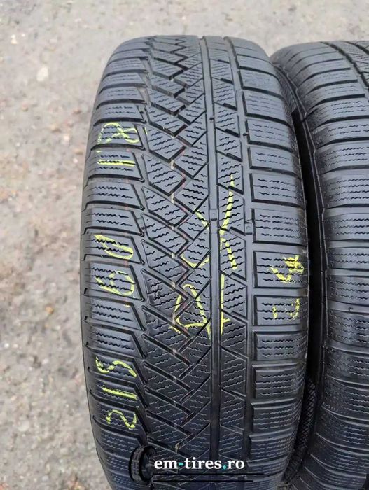 SET 4 Anvelope Iarna 215/60 R18 CONTINENTAL WinterContact TS850P SSR 1