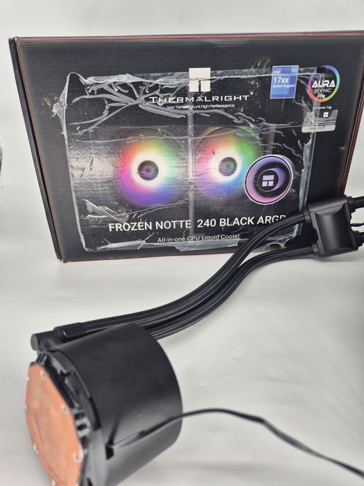 Cooler Procesor Lichid Thermalright Frozen Notte 240 Black ARGB