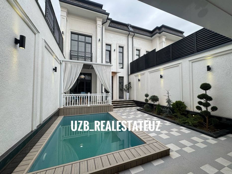 Ор-р: Циолковский, Ул.Салом Продается Новый Дом 3.соток 390м2 5.комнат