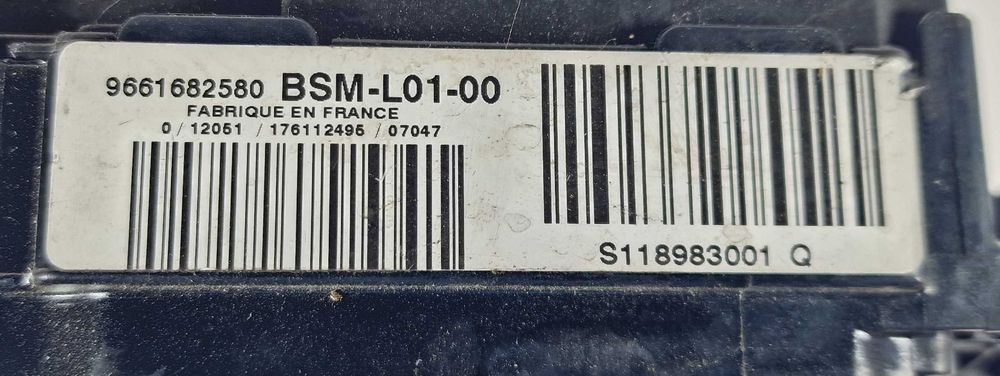 BSM L01-00 Модул Бушониера Бушонно Табло БСМ-Л01-00 BSM-L01-00 Peugeot 407 307 Пежо Citroen C5 C4 Ситроен Ц4 Ц5