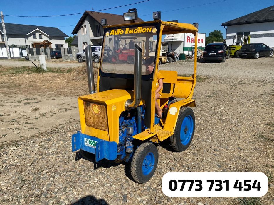 Tractor diesel 1 cilindru  4 viteze inversor pt livada gradini