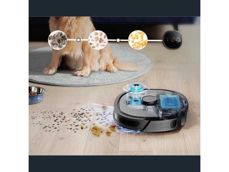 Робот Прахосмукачка с LiDAR Навигация Eureka NER600, 2000 Pa