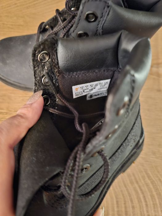 Боти Timberland Courma Kid Lace-Up Boot for Toddler в черно 24 размер