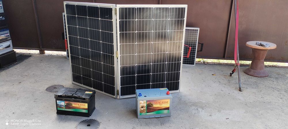 ОФЕРТА!!! соларен куфар за къмпинг 100 вата и много други...