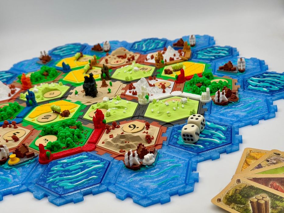 Catan printat 3D