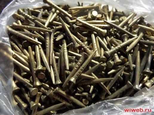 Гвозди Латунные Латун мих