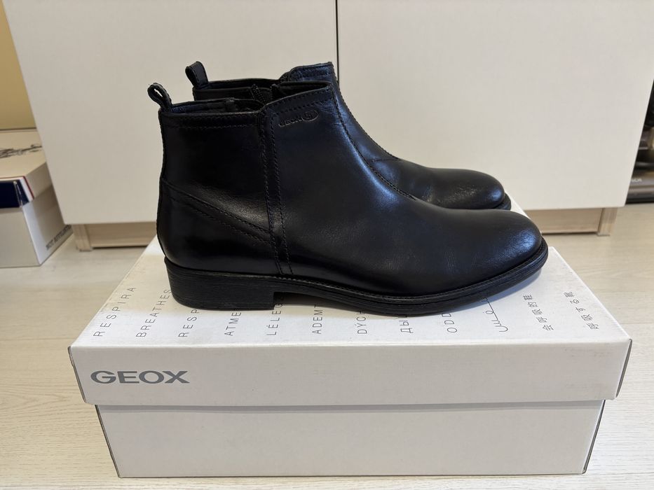 Мъжки боти кожа Geox