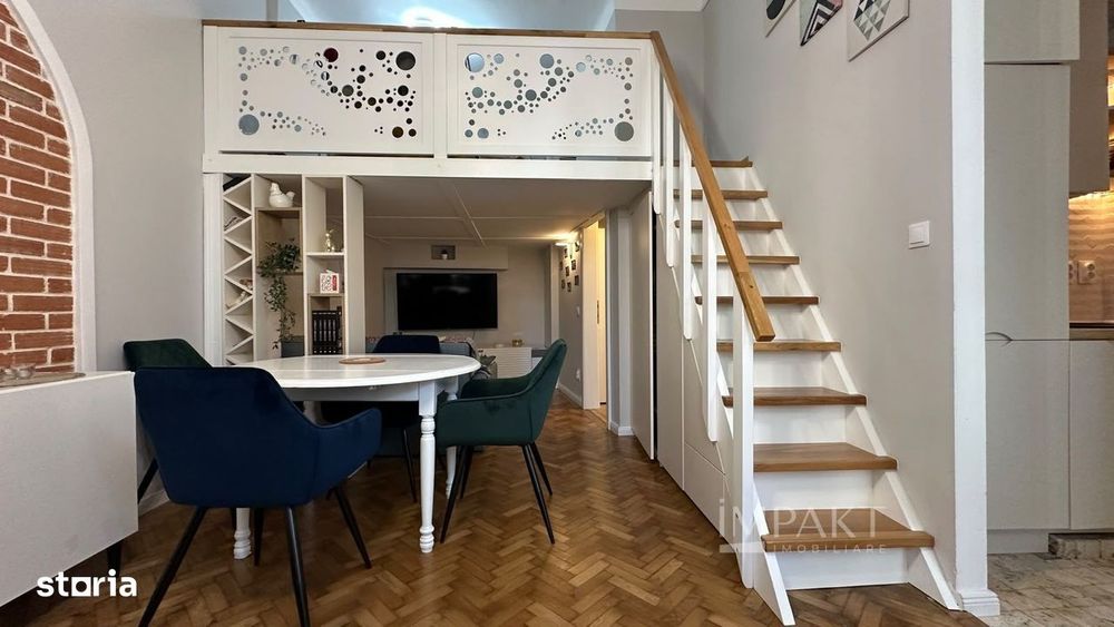 Studio cu Mezanin | Cladire Istorica | Zona SORA - Ultracentral