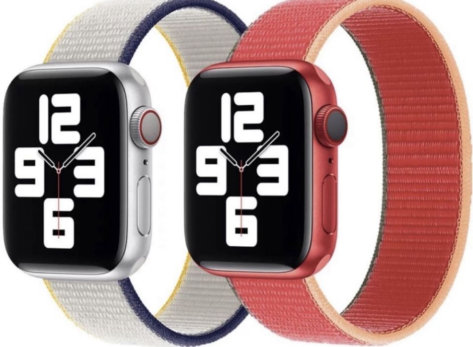 Curea Direct Nylon Style Ceas Apple Watch Husa Folie Silicon