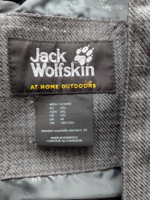Jack Wolfskin  размер xxl гъши пух