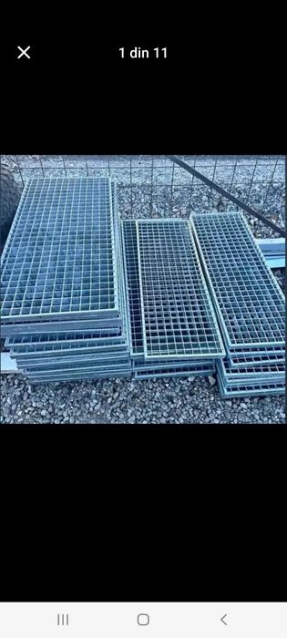 Gratare metalice galvanizate la diferite dimensiuni debitam la dimensi