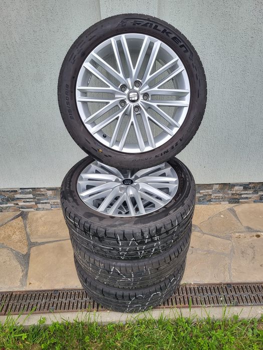 Vind  Jante  Originale 18 Seat Ateca cu anvelope noi de vara