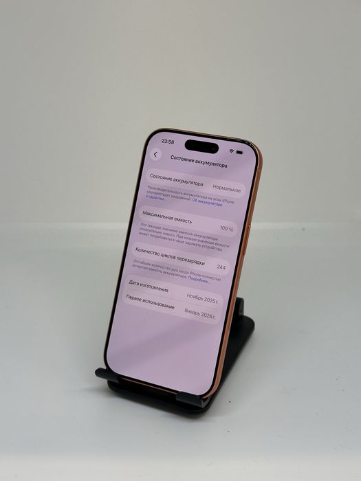 IP 17 PRO 256 GB 100% IMEI 58498