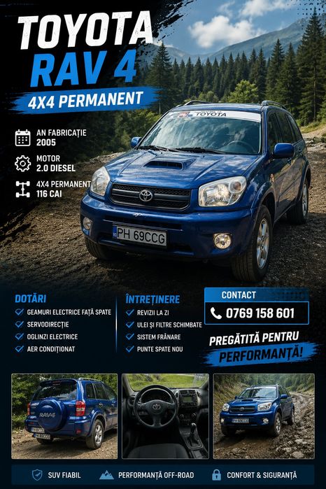 TOYOTA RAV 4 2 4x4