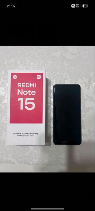 Чисто нов.Xiomi Redmi Note 15