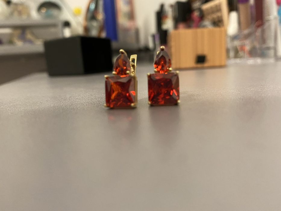 Cercei aur galben 14 k