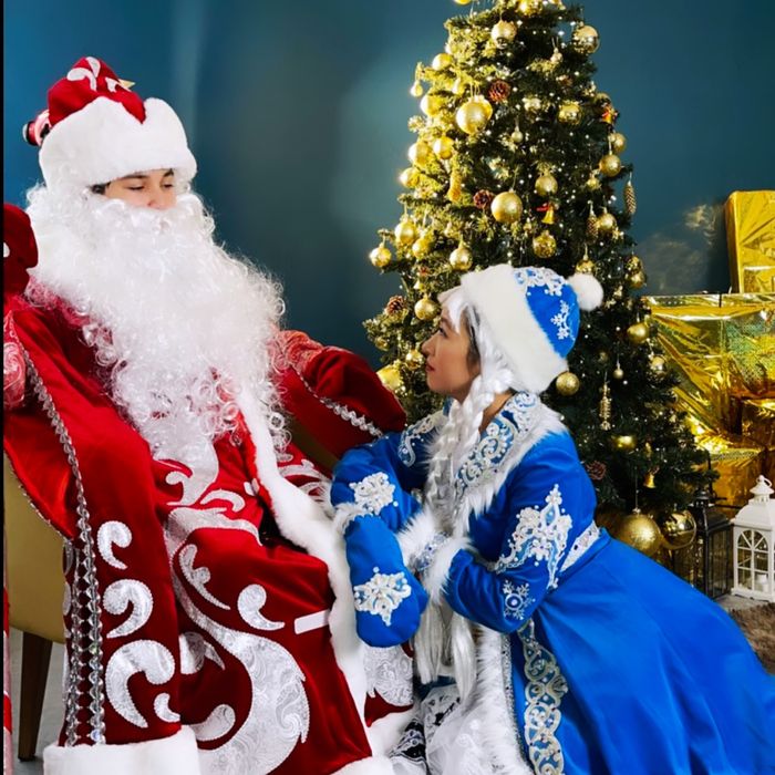 Дед мороз и снегурочка