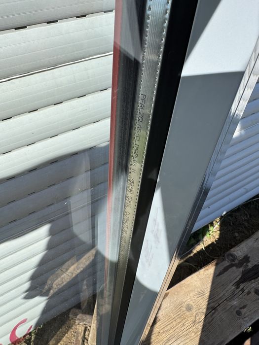 USA INTRARE FIRMA CASA Fereastra Alu industrial hala garaj H 210 x L  112 Garantie