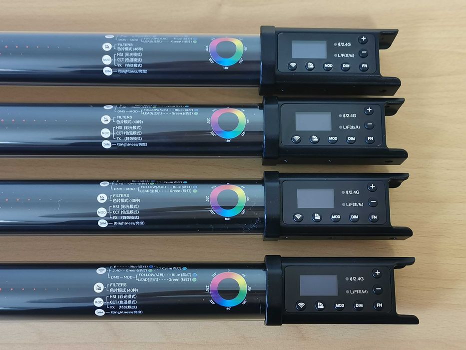 Godox TL60-K4 професионален комплект от 4 бр. RGBWW LED пури