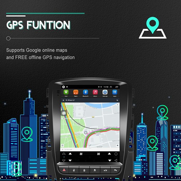 Navigatie Android dedicata OPEL Astra J (2009-2015). Testla style 9,7"