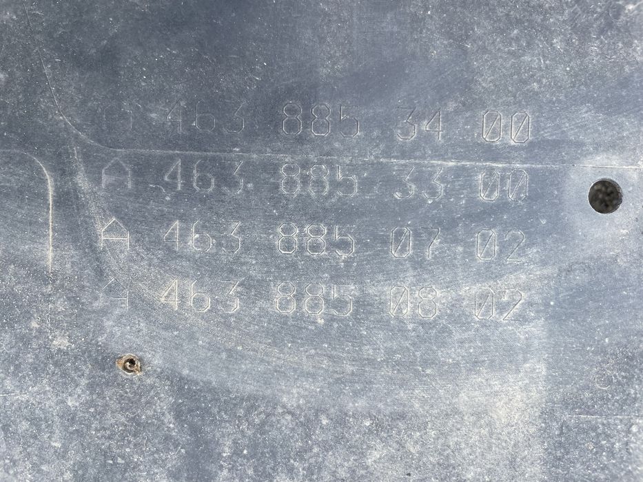 Задна броня G клас w463 Амг