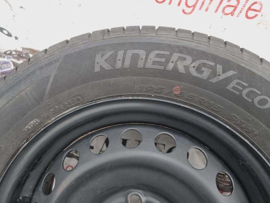 Jante tabla R15 5x114.3 ET40 cu 2 anvelope 195/65/15 si 2 anvelope 185/65/15 Renault Kangoo II Express / Fiat Scudo III