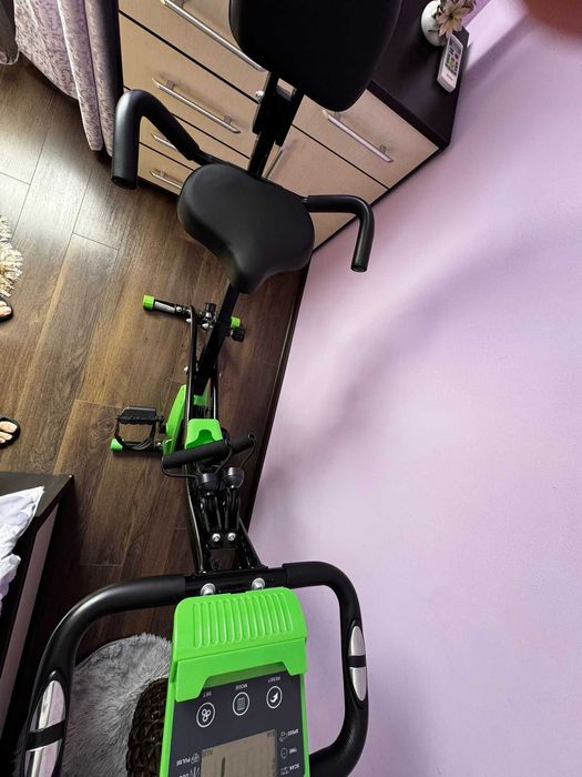 Bicicleta Pliabila 2 în 1 Rezistenta 8 Nivele Elastice pentru Brate