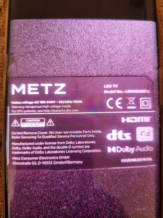 Samsung LE37B653T5P,LG и METZ