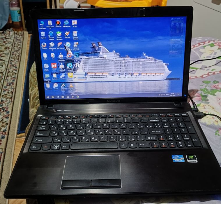Ноутбук Lenovo G580 i7 EAC windows 10pro 50игр