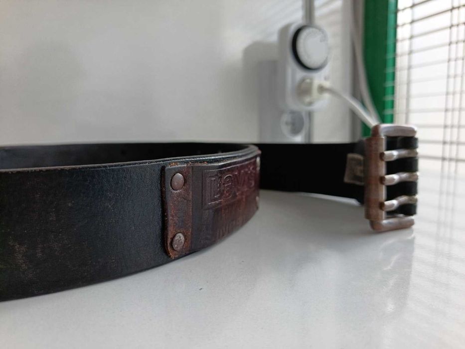 Колан LEVI'S - Уникален Колекционерски Модел (Made in Italy) с нашивки