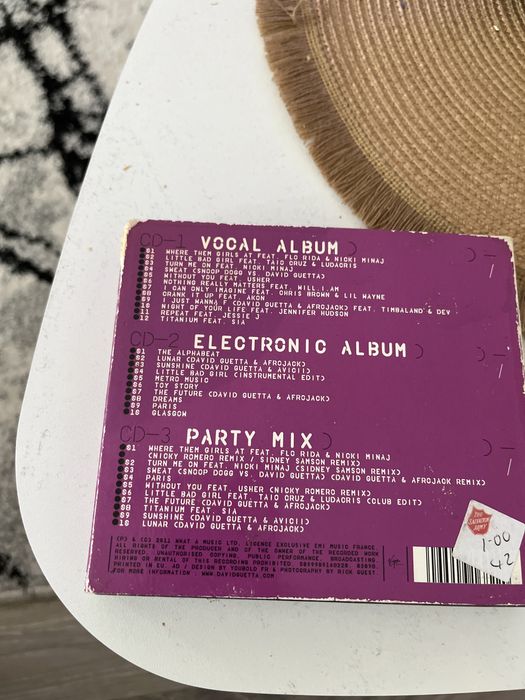 3 CD David Guetta original