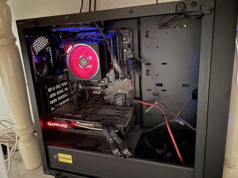 Игровой ПК Ryzen 7 + RX 5700 + 16GB + 4K монитор