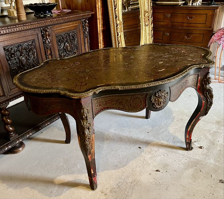 Masă veche Charles Boulle *** vintage / antic / vechi / retro ***