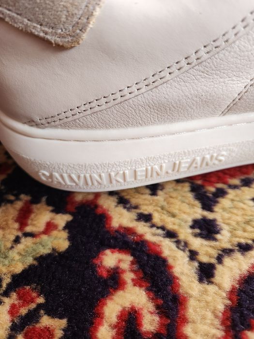 Adidași Calvin Klein Jeans, piele naturala, nr.42