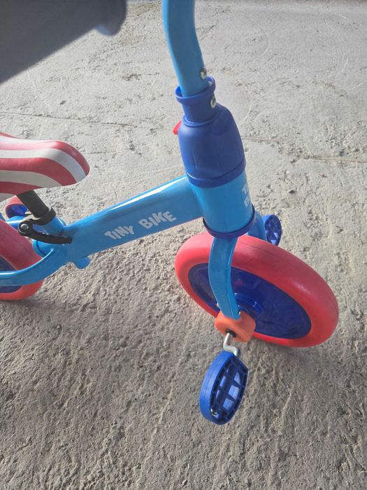 Детско колело с спомаг.гуми