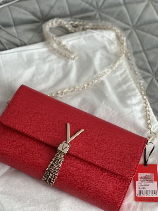 Дамска чанта Valentino червена
