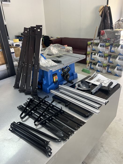 Стационарен циркуляр -Scheppach HS250L и Scheppach HS110