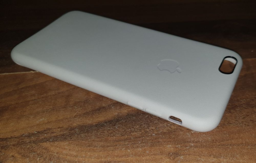 Husa piele naturala originala Apple Leather Case iPhone 6 Plus 6s Plus