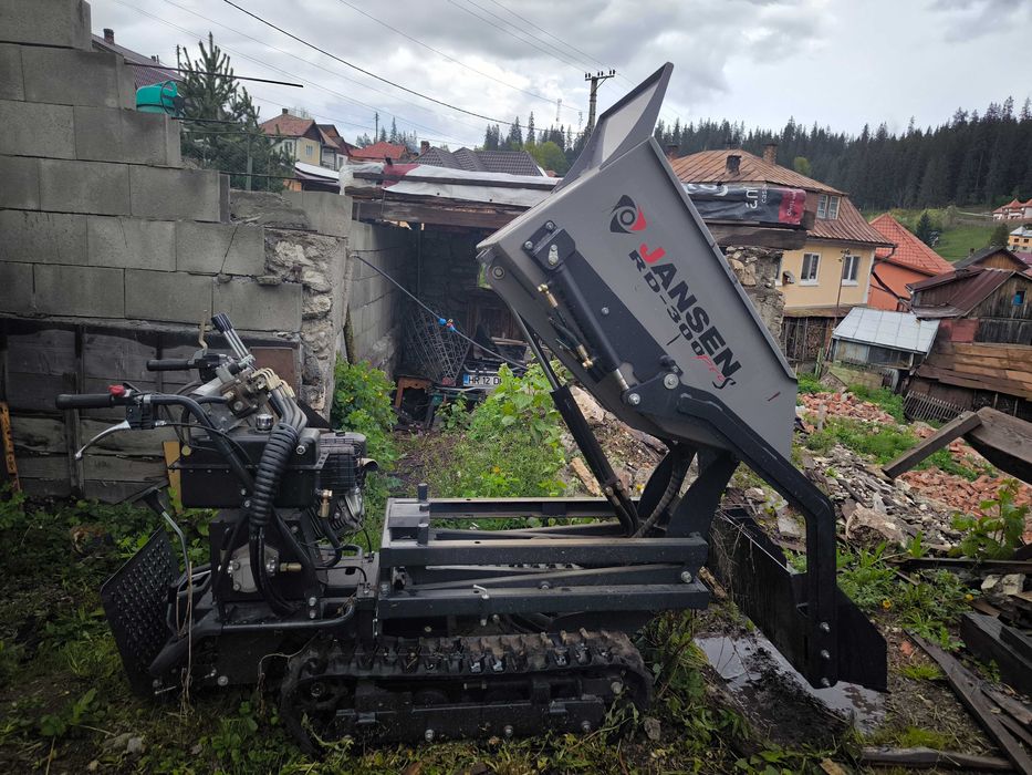 Dumper în stare perfectă, nefolosit