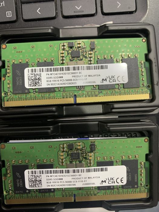 Мобилна памет 8GB DDR5 5600 Micron - MTC4C10163S1SC56BD1