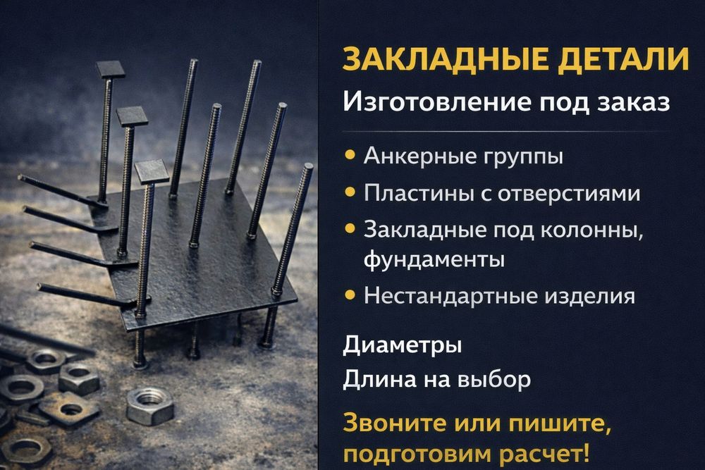 Закладные детали, закладные изделия