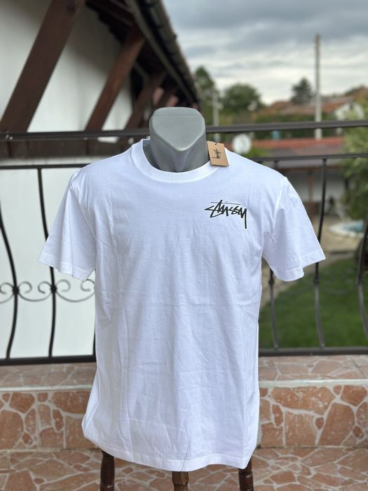 Stussy бяла тениска
