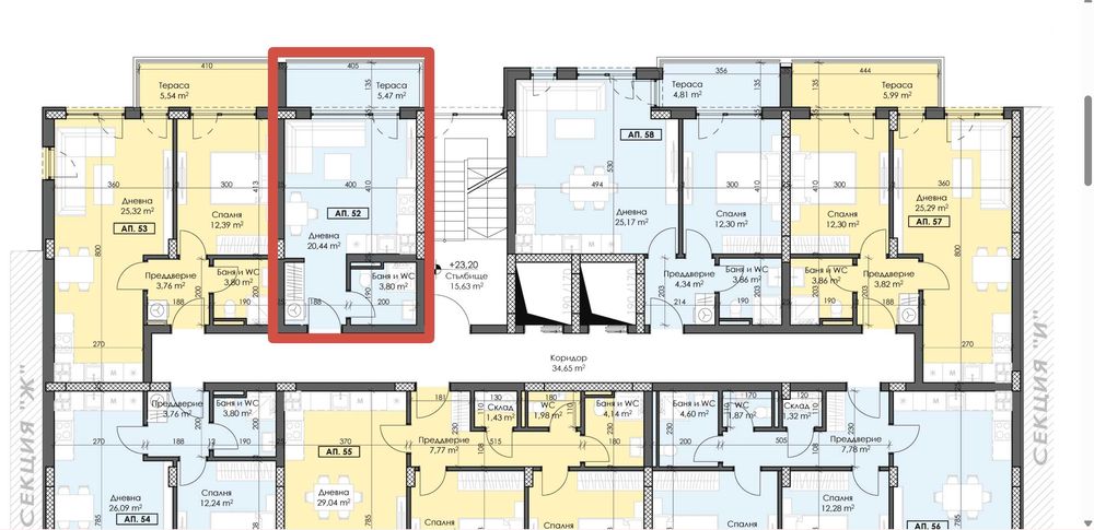 Продава се Едностаен апартамент в Пловдив, Тракия - 43 кв.м за 694 €/кв.м - Снимка #2