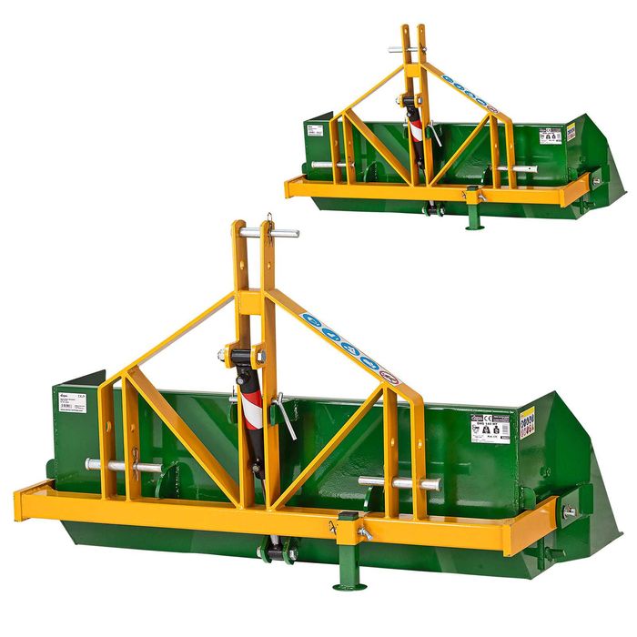 Хидравлична задна кофа за трактор – 500 кг капацитет