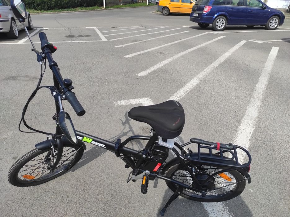 Bicicleta electrica pliabila