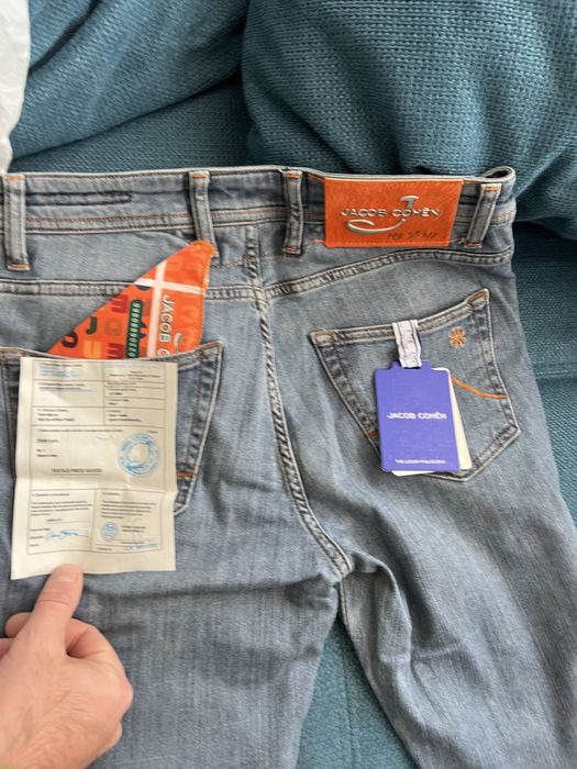 Мъжки дънки JACOB COHEN.Нови,с етикети,сертификати,всичко.Страхотни