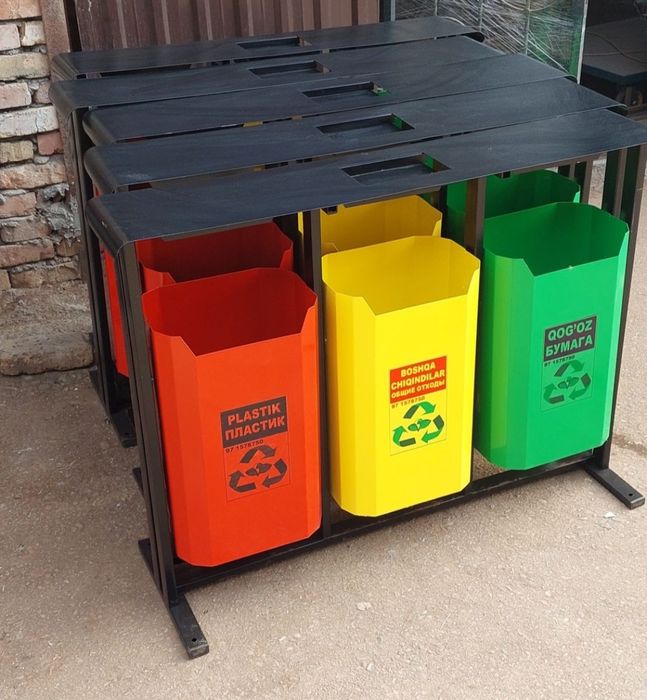 Урна urna konteiner.musr idish musor chelak Супер скидки!!!