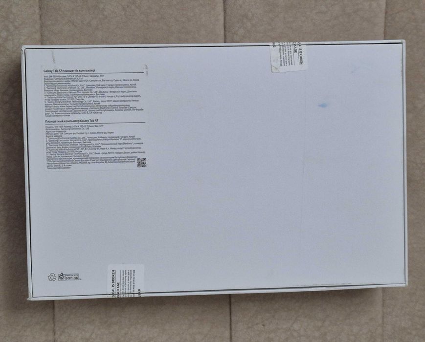 Продам свой Планшет Samsung Galaxy Tab A7 (Grey)