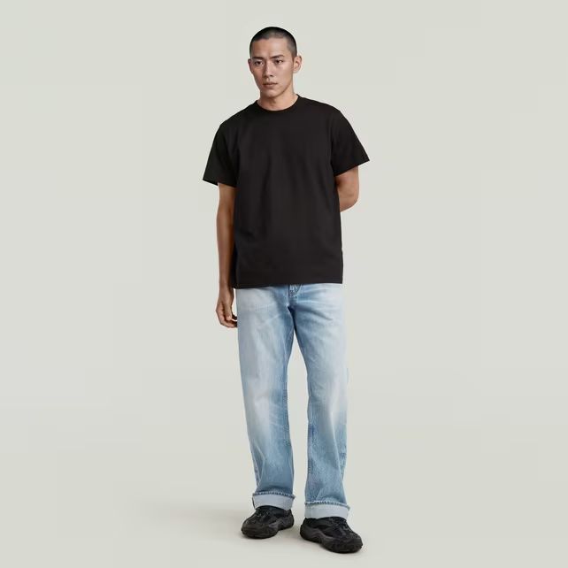 Уголемена тениска G-Star Raw Loose M , L нова мъжка черна оригинална
