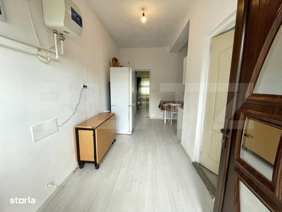 Garsoniera 40mp, curte proprie, centrala termica, zona Popoveni